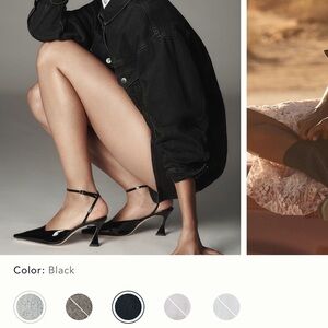 Anthropologie Dark Jean Jacket